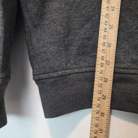 Feathers Dark Gray Floral Women's Sweater - Picture 9 of 13